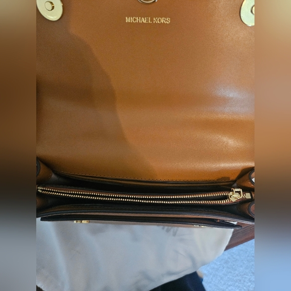 Michael Kors Jade Shoulder Bag, Acorn - Picture 6 of 6